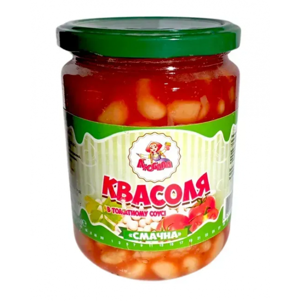 Квасоля Любава в т/с 450гр 12шт Квасоля Любава в т/с 450гр 12шт